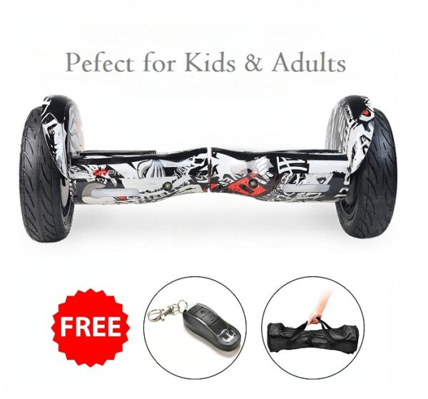 Inch Hoverboard, Street, Bluetooth, Remote Free Carry Bag