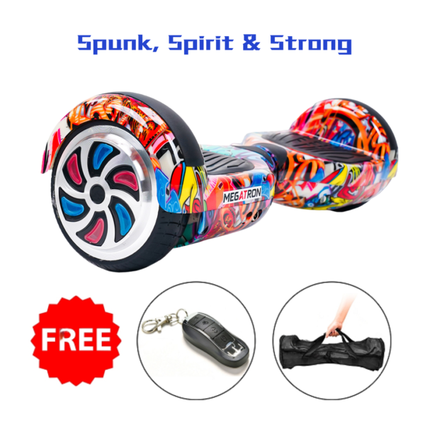Buy Inch Edhardy Hoverboard with Remote, Bluetooth, Bag
