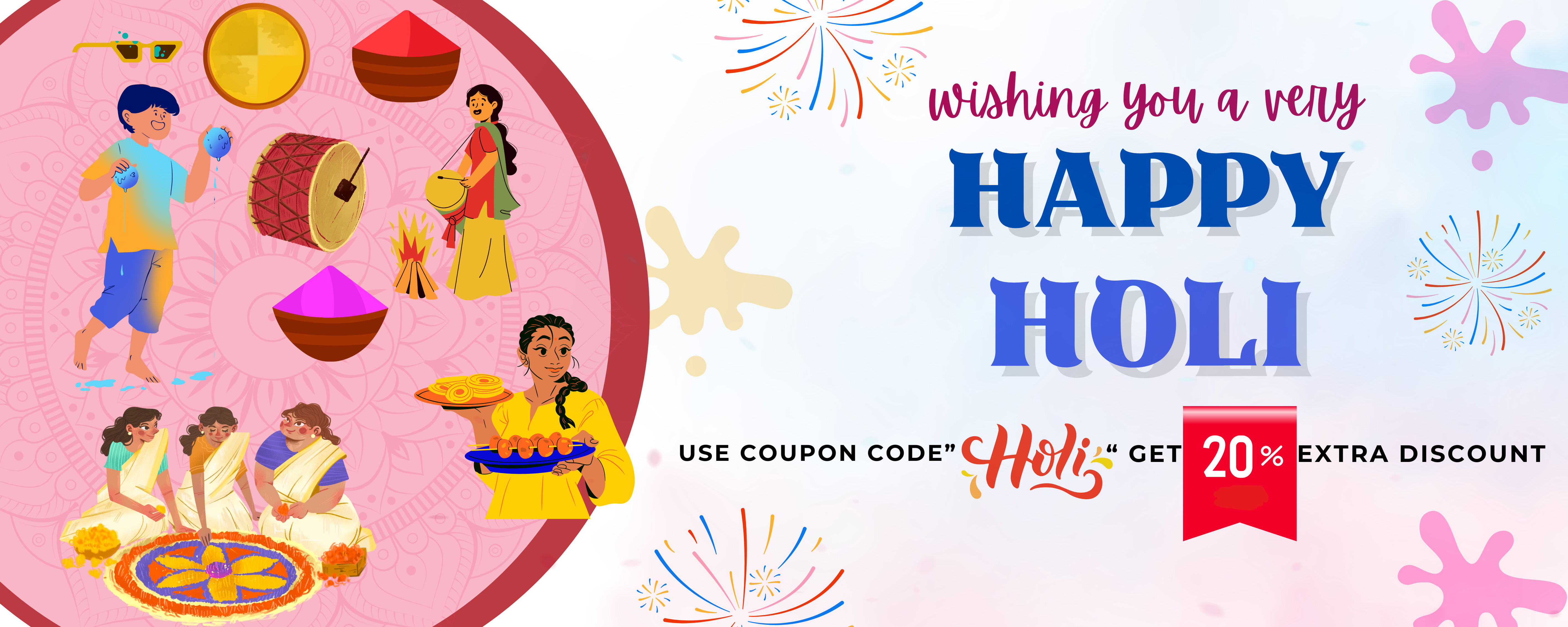 Holi Offer