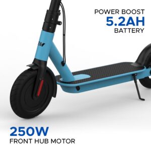 Emotorad blue color kick scooter in hyderbad