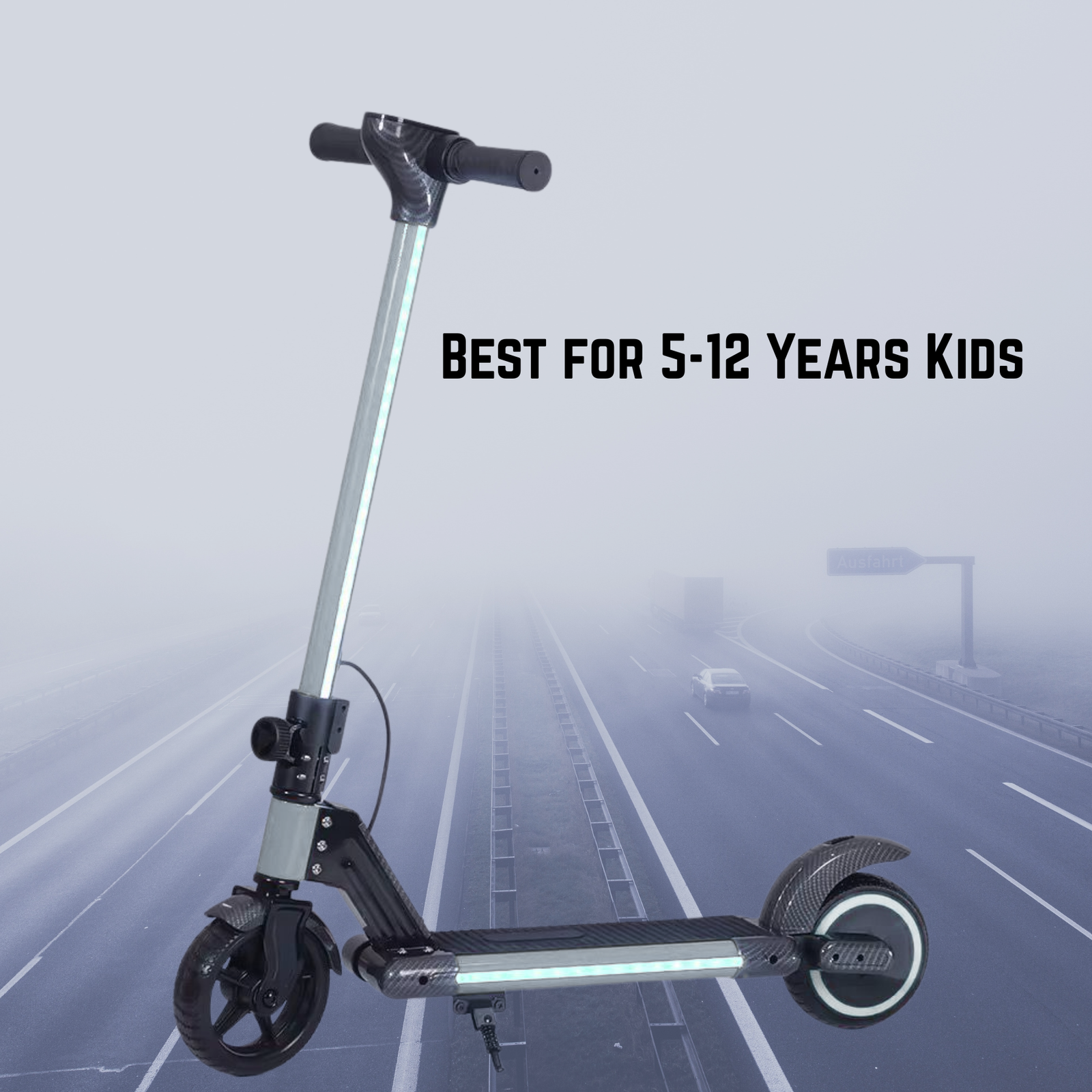 Ultra K2 E-Kick Scooter for Kids (Gray)