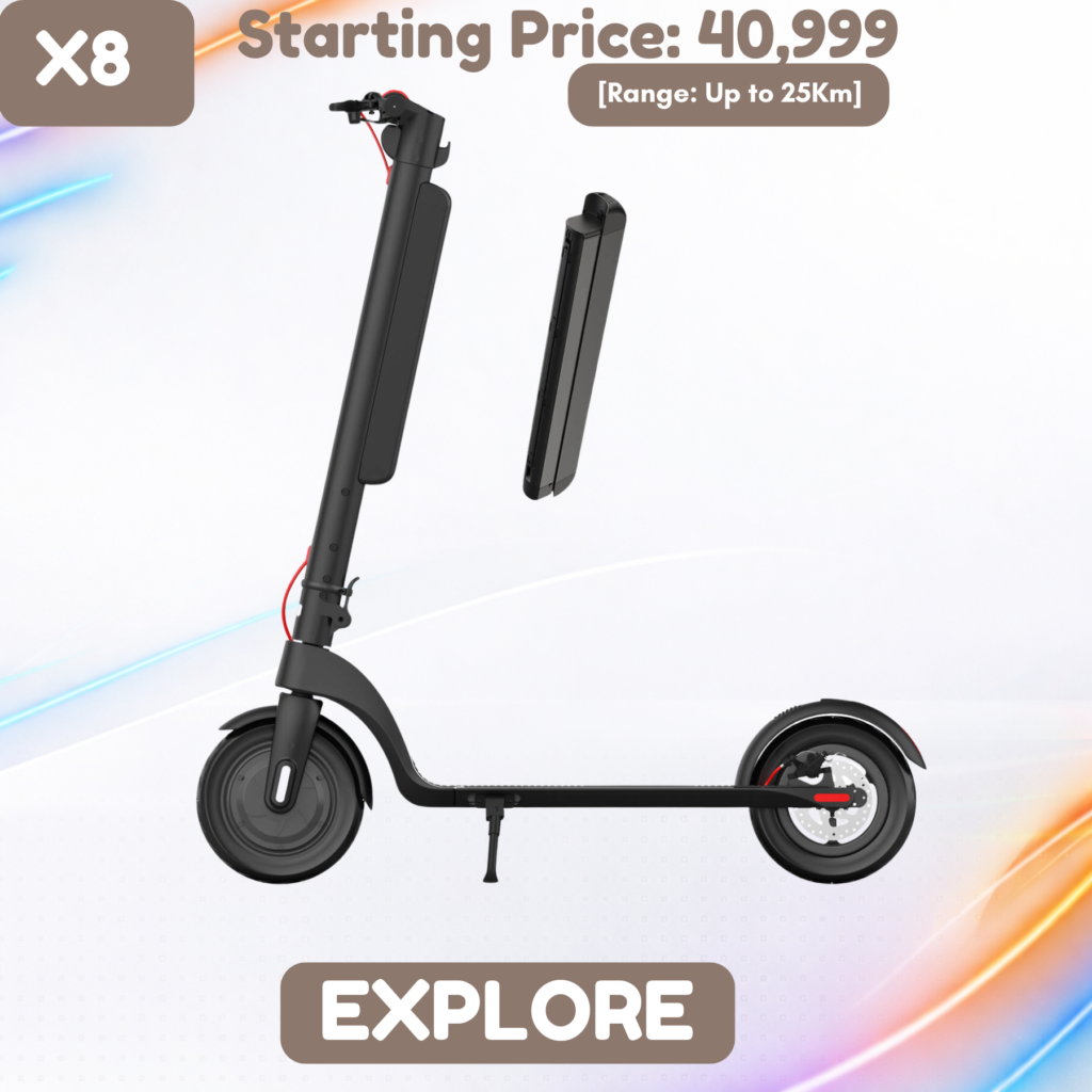 Max x8 foldable e scoote